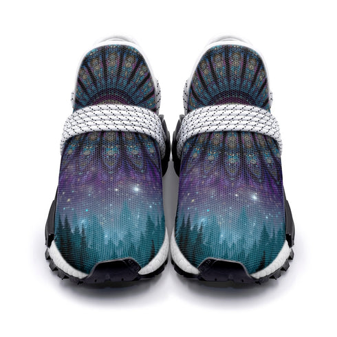 Midnight Mandala Unisex Lightweight Sneakers
